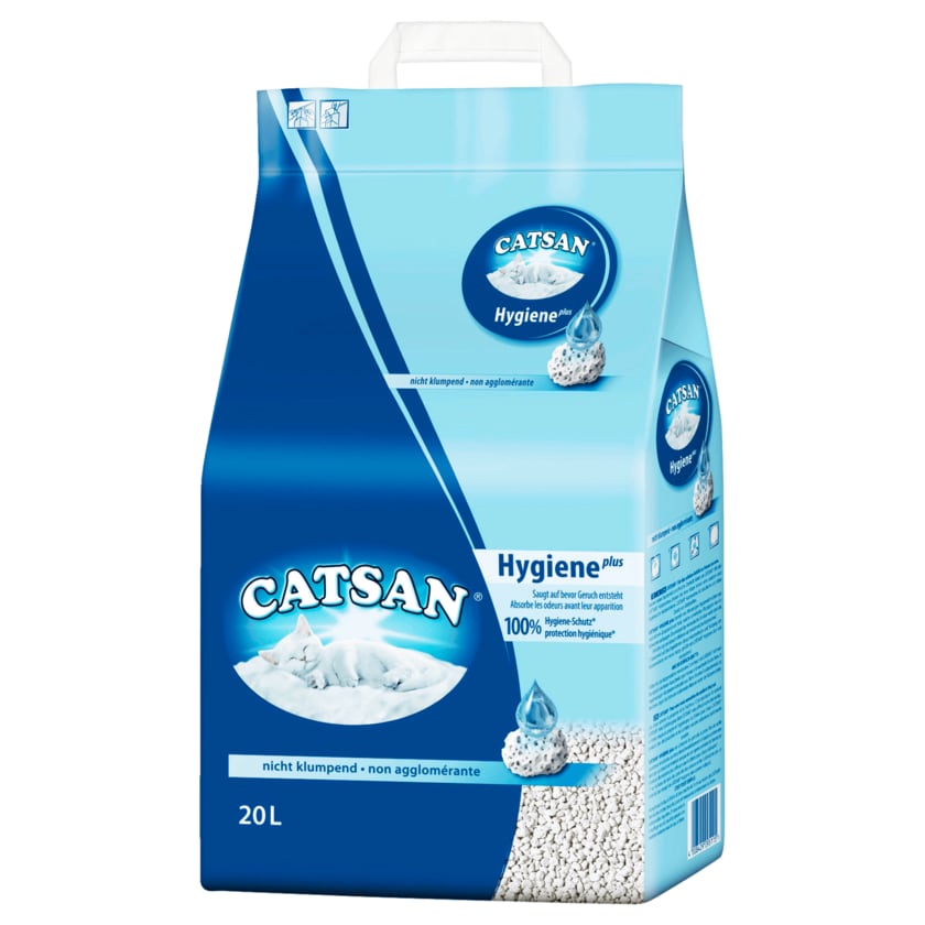 Catsan Katzenstreu Hygiene Plus 20l